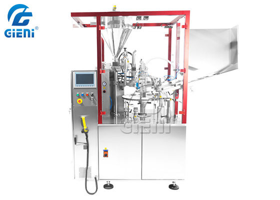 เครื่องบรรจุและปิดผนึกหลอด 1.5KW 30ml Hand Gel Tube Filler And Sealer